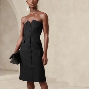 Banana Republic Tuxedo Dress 0